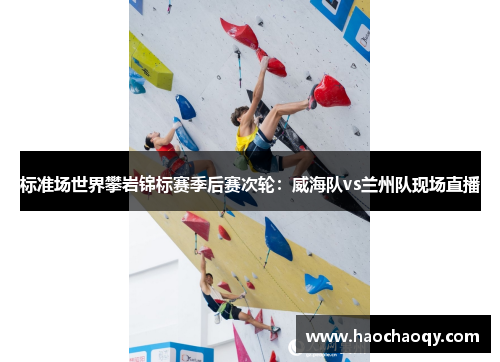标准场世界攀岩锦标赛季后赛次轮：威海队vs兰州队现场直播